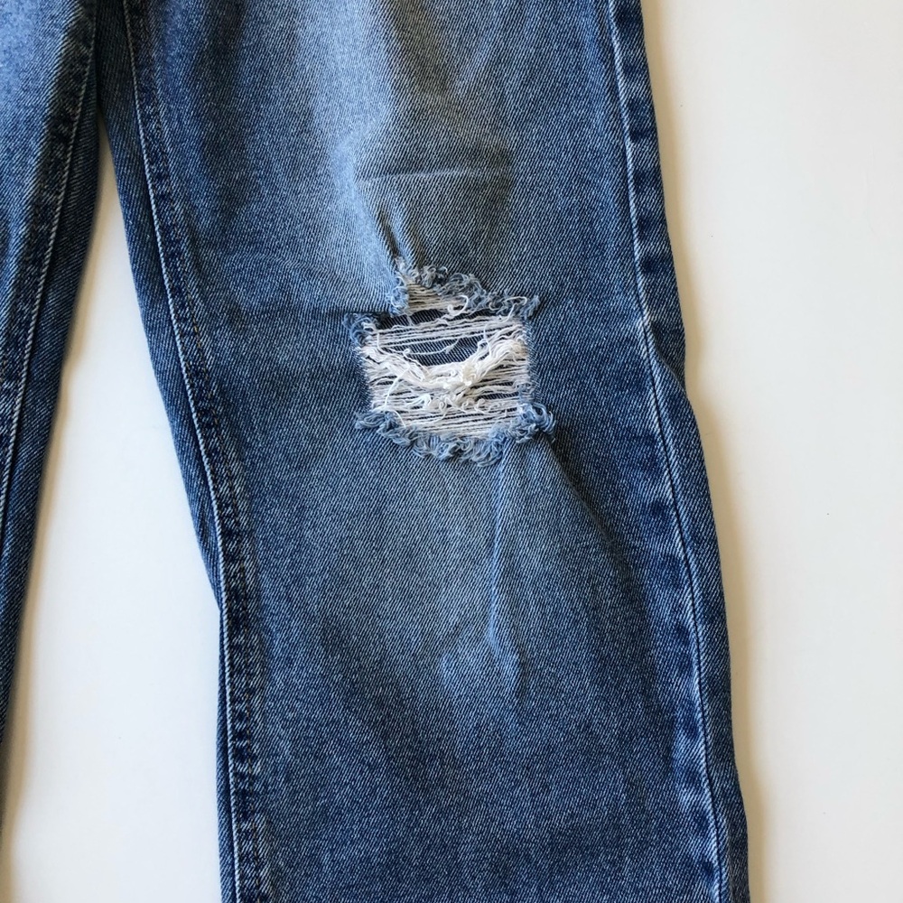 Art Class Teen Girl Denim Distressed Jeans High Rise Stretch Sz 14 - Picture 3 of 8